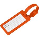 River recycled window luggage tag Orange