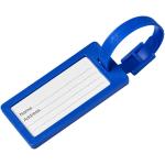 River recycled window luggage tag Aztec blue