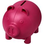 Oink recycled plastic piggy bank Pink