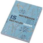 Novella Austen A6 Softcover Notizbuch aus Recyclingmaterial – 100 Blatt Blau