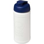 Baseline Rise 500 ml Sportflasche mit Klappdeckel Weiß/blau