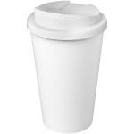 Americano® Eco 350 ml recycled tumbler with spill-proof lid White