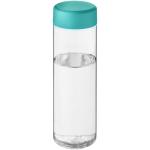 H2O Active® Vibe 850 ml Sportflasche mit Drehdeckel Transparent türkis