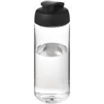 H2O Active® Octave Tritan™ 600-ml-Sportflasche mit Klappdeckel Transparent schwarz