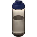 H2O Active® Octave Tritan™ 600-ml-Sportflasche mit Klappdeckel, blau Blau,kohle