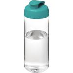 H2O Active® Octave Tritan™ 600-ml-Sportflasche mit Klappdeckel Transparent hellblau