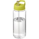 H2O Active® Octave Tritan™ 600 ml Sportflasche mit Ausgussdeckel Transparent limettengrün