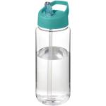 H2O Active® Octave Tritan™ 600 ml spout lid sport bottle Transparent lightblue