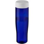 H2O Active® Eco Tempo 700 ml Wasserflasche mit Drehdeckel Weiß/blau