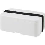 MIYO single layer lunch box White/black