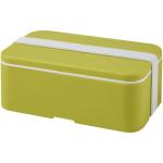 MIYO Lunchbox, weiß Weiß, lindgrün