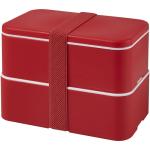 MIYO double layer lunch box Red
