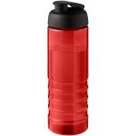 H2O Active® Eco Treble 750 ml flip lid sport bottle Red/black