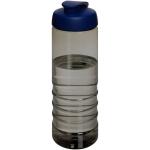 H2O Active® Eco Treble 750 ml Sportflasche mit Stülpdeckel, blau Blau,kohle