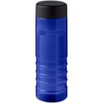 H2O Active® Eco Treble 750 ml Sportflasche mit Drehdeckel, blau Blau,schwarz