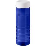 H2O Active® Eco Treble 750 ml screw cap water bottle Blue/white