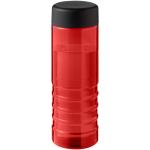 H2O Active® Eco Treble 750 ml Sportflasche mit Drehdeckel Rot/schwarz