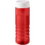H2O Active® Eco Treble 750 ml Sportflasche mit Drehdeckel Rot/weiß