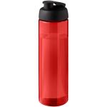 H2O Active® Eco Vibe 850 ml Sportflasche mit Klappdeckel Rot/schwarz