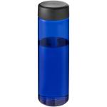 H2O Active® Eco Vibe 850 ml screw cap water bottle, blue Blue,black