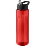 H2O Active® Eco Vibe 850 ml Sportflasche mit Ausgussdeckel Rot/schwarz