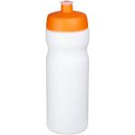 Baseline® Plus 650 ml Sportflasche Weiß/orange