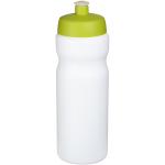 Baseline® Plus 650 ml Sportflasche, weiß Weiß, lindgrün