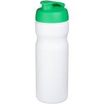 Baseline® Plus 650 ml Sportflasche mit Klappdeckel Weiß/grün