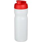 Baseline® Plus 650 ml Sportflasche mit Klappdeckel Transparent rot