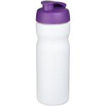 Baseline® Plus 650 ml Sportflasche mit Klappdeckel Weiß/lila