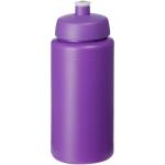 Baseline® Plus grip 500 ml Sportflasche mit Sportdeckel Lila