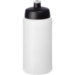 Baseline® Plus 500 ml Flasche mit Sportdeckel Transparent schwarz