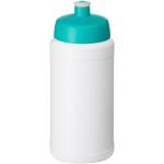 Baseline® Plus 500 ml Flasche mit Sportdeckel Weiß/blau