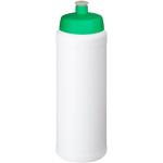 Baseline® Plus grip 750 ml sports lid sport bottle White/green