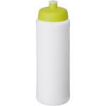 Baseline® Plus grip 750 ml Sportflasche mit Sportdeckel, weiß Weiß, lindgrün