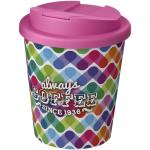 Brite-Americano® Espresso 250 ml tumbler with spill-proof lid Pink/white