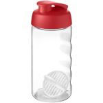 H2O Active® Bop 500 ml shaker bottle Transparent red