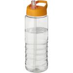 H2O Active® Treble 750 ml spout lid sport bottle Transparent orange