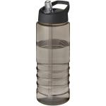 H2O Active® Treble 750 ml spout lid sport bottle, charcoal Charcoal,black