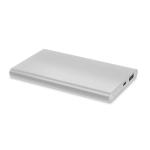 Powerbank Slim Fit 4000 mAh Silber | 4000 mAh