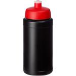 Baseline® Plus 500 ml Sportflasche Rot/schwarz