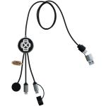 SCX.design C34 7 in 1 Ladekabel für Smartwatches Schwarz