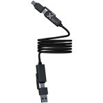 SCX.design C59 100 W magnetisches Silikon Ladekabel Schwarz