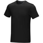 Azurite short sleeve men’s GOTS organic t-shirt, black Black | XS
