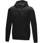 Ruby men’s organic recycled full zip hoodie, black Black | XL