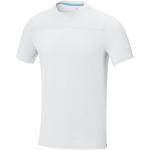 Borax short sleeve men's GRS recycled cool fit t-shirt, white White | XS