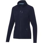 Amber women's GRS recycled full zip fleece jacket, navy Navy | XS