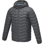 Petalite men's GRS recycled insulated down jacket, graphite Graphite | XS