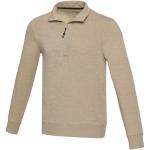 Tin 280 g/m² Aware™ Pullover mit Half-Zip Reißverschluss aus recyceltem Material Unisex, Hafer Hafer | XXS