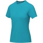 Nanaimo short sleeve women's t-shirt, aqua Aqua | XS